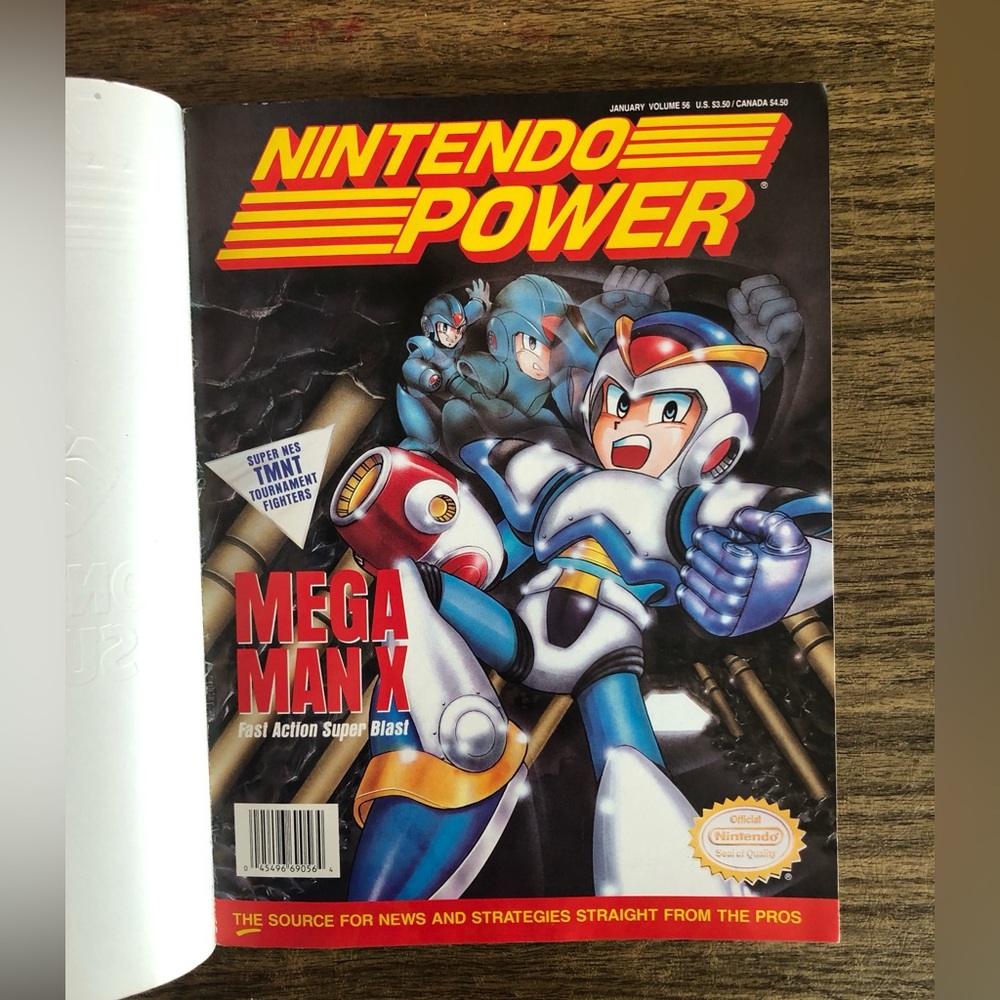 Nintendo Power Magazine - Mega Man X Bonus Issue